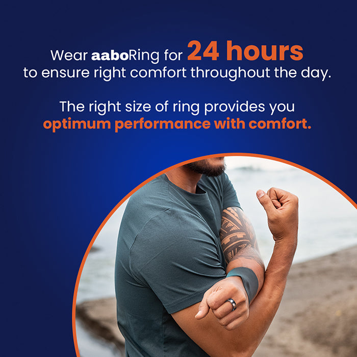 aabo Smart Ring Sizing Kit | Choose from Sizes 6-13 | Plastic Rings Set I Black I Sizing Guide for Your Smart Wearable Ring Visit the aabo Store