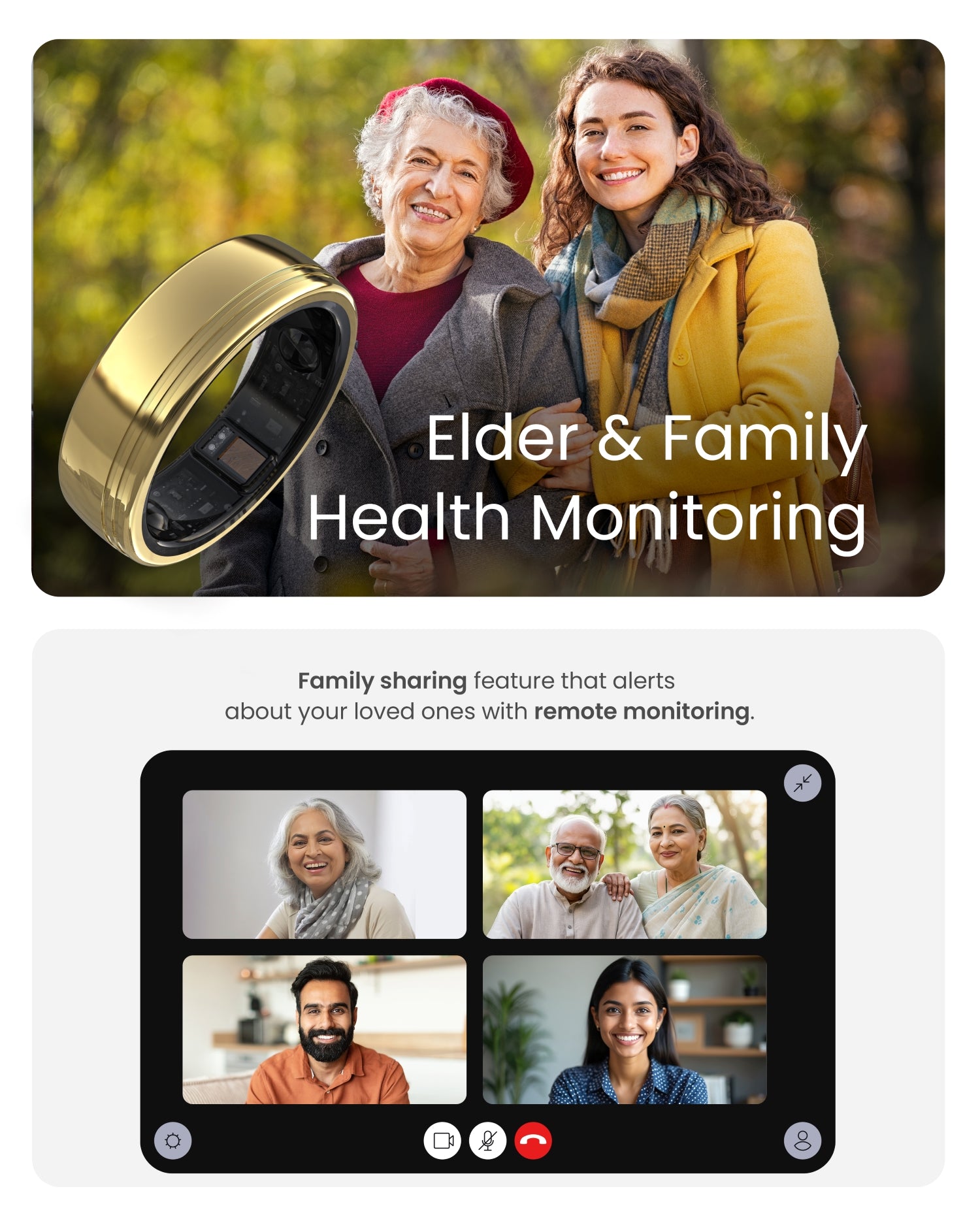 AI Health Ring – AaboRing Plus