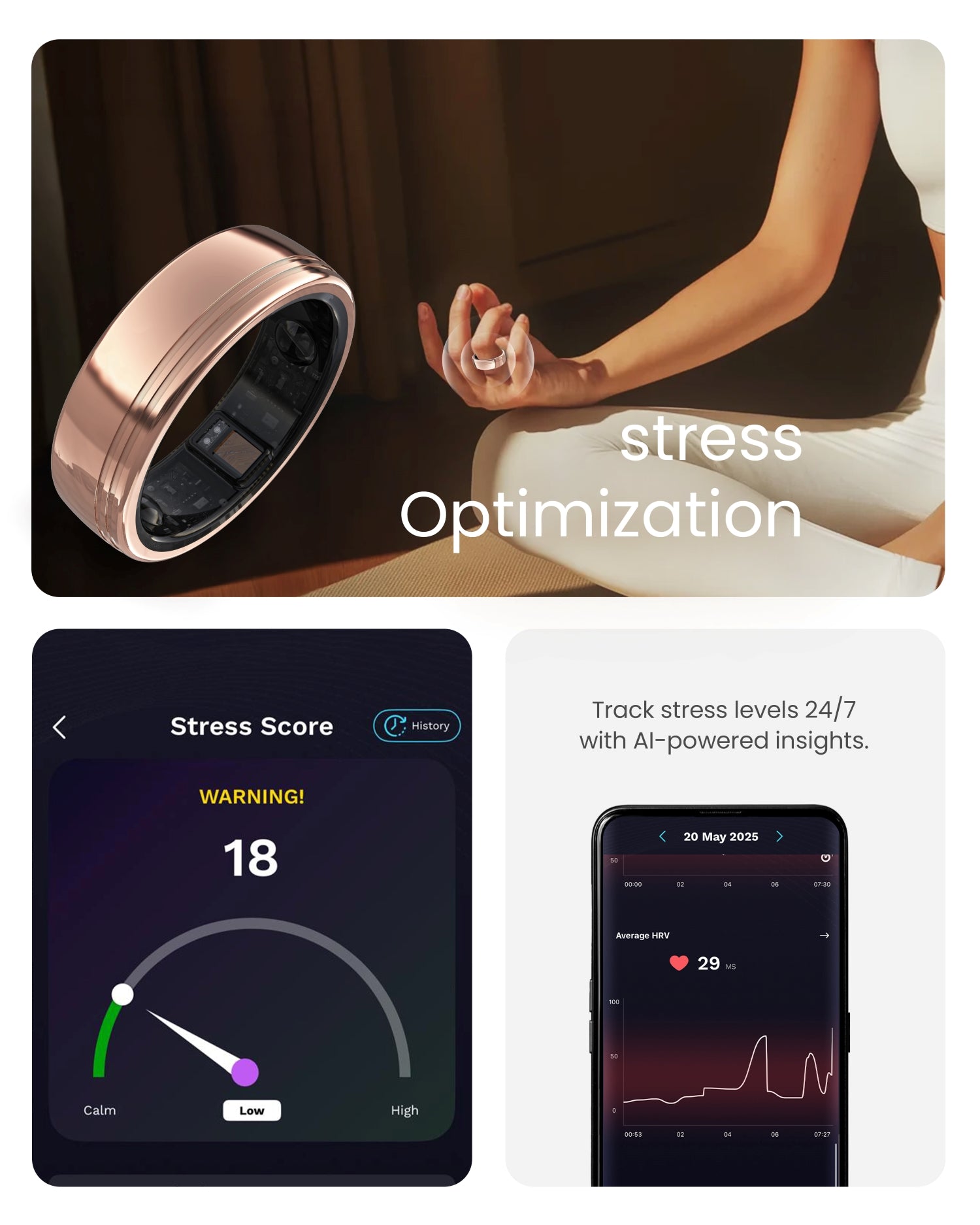 AI Health Ring – AaboRing Plus
