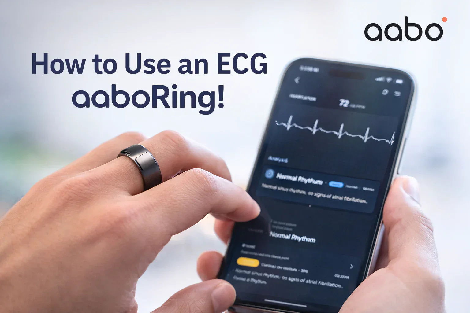 How to Use ECG Smart Ring for Health Monitoring