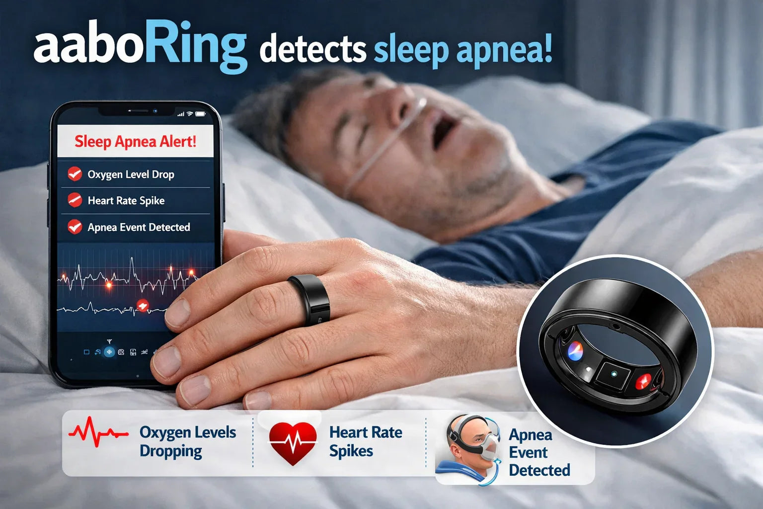 sleep apnea smart ring
