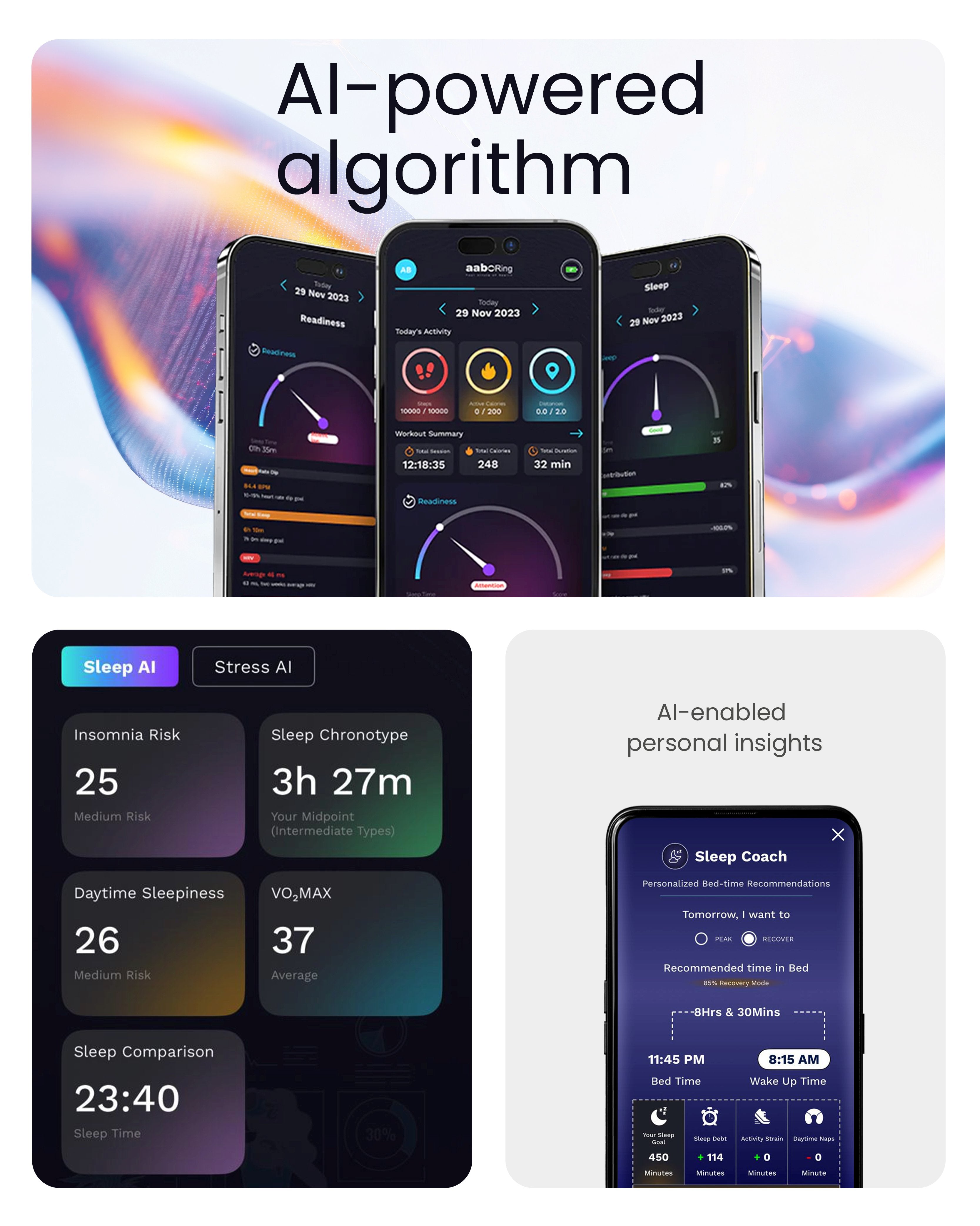 fitness smart ring 